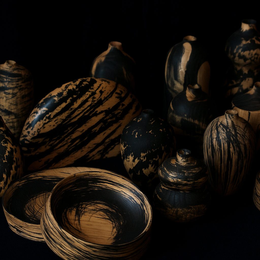 Alchimie Noire / Bois ébonisé