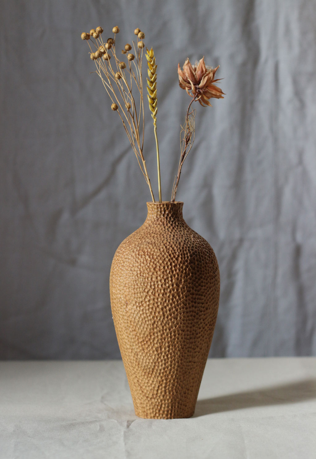 s3.1 soliflore, bois, artisanat, tournage, vase, fabriquer en france, auvergne, pièce unique