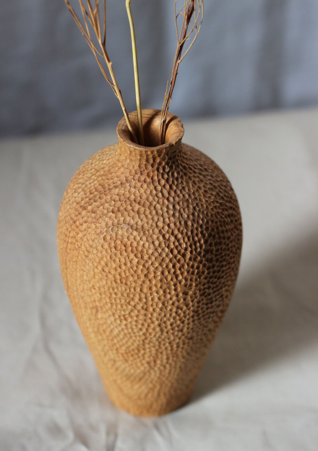 s3.2 soliflore, bois, artisanat, tournage, vase, fabriquer en france, auvergne, pièce unique