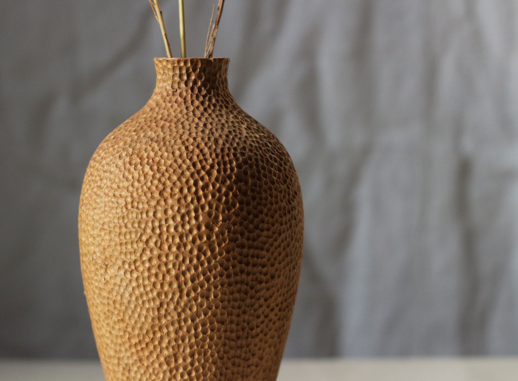 s3.3 soliflore, bois, artisanat, tournage, vase, fabriquer en france, auvergne, pièce unique