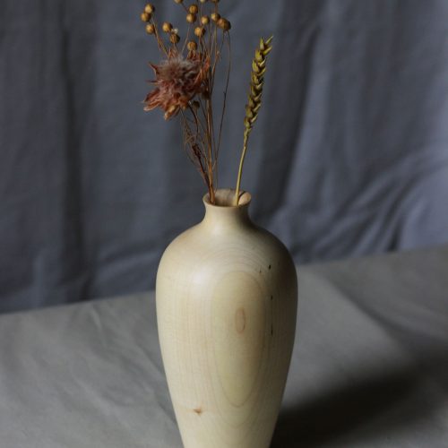 soliflore, bois, artisanat, tournage, vase, fabriquer en france, auvergne, pièce unique, art, décoration, fabriquer à la main